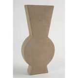 Vitale Lidya Terakota Geometrik Uzun Vazo 18.5*6.5 Cm Ak.kk0024