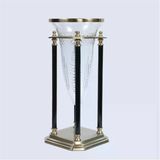 Vitale metal cam Ayaklı Vazo 20*20*43 cm