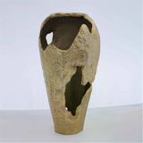Vitale Metal Gold Uzun Vazo 17*34 cm