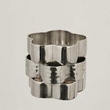Vitale Metal Skylar Mumluk 8*8 Cm Beyaz