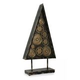 Vitale Metal Üçgen Çarklı Küçük Dekor 29*8*59 AK.KO0003