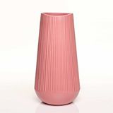 Vitale Moleanos Kırmızı Vazo Büyük 18*18*35 Cm Ak.jl0061 Renksiz