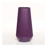 Vitale Moleanos Mor Vazo Büyük 18*18*35 Cm AK.JL0062