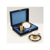 Vitale MTFK.0038-9 Gold 2'li Kaplama Kahve Fincanı