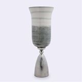 Vitale Sage Cam Metal Vazo Büyük 14.5*14.5 cm