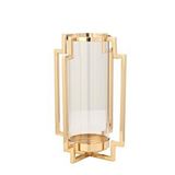 Vitale Saillie Cam Mumluk Gold 20x20x30 Cm Ak.jd0107 Beyaz