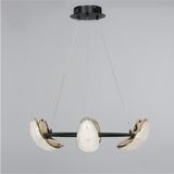 Vitale Salon Gold Beşik LED Avize - Altın