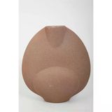 Vitale Seramik Bej Yumurta Vazo 37*17*41 Cm Ak.kd0057