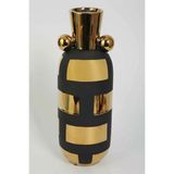 Vitale Seramik Gold Vazo 13.5*13.5*38.5 Cm Ak.kd0081
