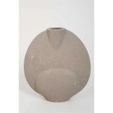 Vitale Seramik Gri Yumurta Vazo 24*10*26 Cm Ak.kd0055