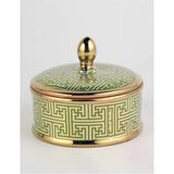 Vitale Seramik Modern Şekerlik 15*15*12 Cm Ak.kd0070