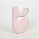 Vitale Seramik Modern Vazo 7*15*21 Cm Renksiz