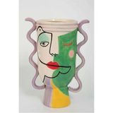 Vitale Seramik Picasso Vazo 22.5*14*31 Cm Ak.kd0084