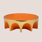 Vitale Seramik Turuncu Kolezyum Meyvelik 26*26*9 Cm Çok Renkli