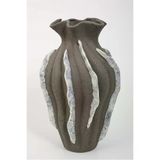 Vitale Seramik Yosun Vazo 23*23*38 Cm Ak.kd0046