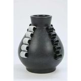 Vitale Seramik Yüzüklü Vazo 19*19*22 Cm Ak.kd0049