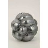 Vitale Silver Baloncuk Vazo 21*21*22 Cm Ak.kv0411
