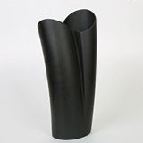 Vitale Siyah Spiral Vazo 11*18*39 Cm Ak.jm00013 Renksiz