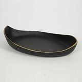 Vitale Siyah Tabak 28*46*9 Cm Çok Renkli