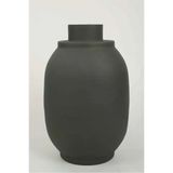 Vitale Speed Gri Oval Vazo 30*30*46 Cm Ak.kv0384