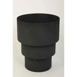 Vitale Speed Siyah Paralel Vazo 31*31*37 Cm Ak.kv0394