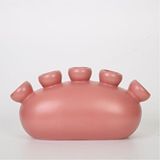 Vitale Suncoral Kırmızı Vazo 30*13*13 Cm Ak.jl0022 Renksiz