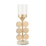 Vitale Tudore Gold Şamdan 34 Cm Ak.jd0066 Çok Renkli