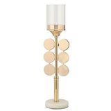 Vitale Tudore Gold Şamdan 44 Cm Ak.jd0067 Çok Renkli