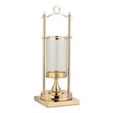 Vitale Viere Cam Mumluk Gold 15x15x45 Cm Ak.jd0124 Beyaz