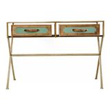 Vitale Vintage Renkli Ahşap Dresuar Ak.gr0013 Outlet Teşhir