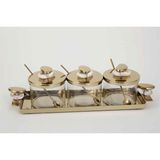 Vitale Volkan Üçlü Gold Bal Kavanozu 20*7*7 cm MTFK.0185