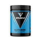 Vitalest Glutamine Toz 300 gr | Kas Onarımı, Spor Sonrası Destek, Mikronize Glutamin Amino Asit Takviyesi