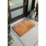 Vitali Home Charm Natürel Hello Bye Paspas Dış Kapı Paspası Kıl Kapı Önü Paspası 2017 - 40 x 60