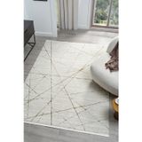 Vitali Home Dream Bej Terra Halı Modern Dokuma Halı Salon Oturma Odası Yatak Odası Halısı 13833A