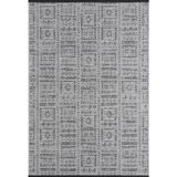 Vitali Home Gaia Gri Halı Yıkanabilir Kaymaz Taban Şönil Kilim Dokuma Pamuk Taban Kilim 10336
