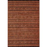 Vitali Home Gaia Kiremit Halı Yıkanabilir Kaymaz Taban Şönil Kilim Dokuma Pamuk Taban Kilim 10319