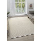 Vitali Home Puffy Beyaz Halı Yumuşak Dokulu Shaggy Halı Oturma Odası Salon Halısı 11076D