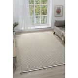 Vitali Home Puffy Beyaz Multi Halı Yumuşak Dokulu Shaggy Halı Oturma Odası Salon Halısı 11076D