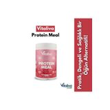 Vitaliva Vitamins Vitaliva Whey Proteinli Öğün Tozu- Çilekli Pasta Aromalı