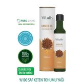 Vitally Keten Tohumu Yağı 250 ml