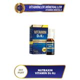Vitals D3k2 30 Ml - 1000 Iu D3 Vitamini, 25 Mcg K2 Vitamini 207 Puf
