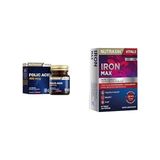 Vitals Folic Acid 400 Mcg 100 Kapsül Takviye Edici Gıda ve Nutraxin Iron Max 17 Mg 30 Tablet - Dem