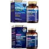 Vitals Omega-3 + CO-Q10 60 Softgel ve Nutraxin Women's Multi Vitamin Complex 60 Tablet