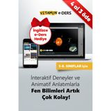 Vitamin 7. Sınıf Fen Bilimleri (E-Ders) 1568 Yeni Nesil Soru, 1790 Dakika Video 3D Objeler