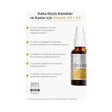 Vitamin D3 K2 1000 IU, Vitamin E, Zeytinyağı Sayesinde Yüksek Emilim, 20 ml