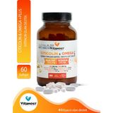 Vitamost Citicolin & Omega Plus 60 Soft Jel Kapsül 1800 Mg Vitam B12 & Koenzım & 5 Htp & Alfa Lipo Acid & Ginkgo Biloba & Kolın Epa 360 Mg / Dha 260 Mg