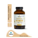 Vitamost Omega Plus (OMEGA 3,ASTAKSANTİN 40MG, D3K2, KOENZİM Q10) Balık Yağı, Fish Oil 90 Softjel 2000 Mg