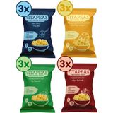 Vitapeas Snacks Vitapeas Karışık Paket Nohut Cipsi 55 gr x 12