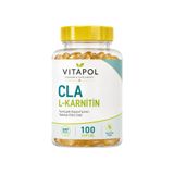 Vitapol Cla L-Karnitin 100 Softgels