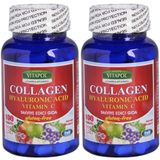 Vitapol Collagen Hyaluronic Acid Vitamin C 2x100 Tablet